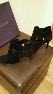 Полусапожки женские замшевые ralph lauren Италия