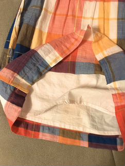 Платье в клетку