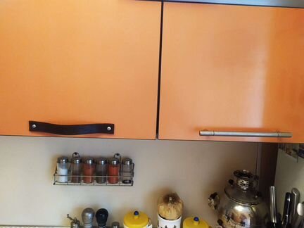 Мебельная ручка из натуральной кожи