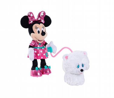Minnie Mouse Минни Маус с щенком Minnie Walk/ Play