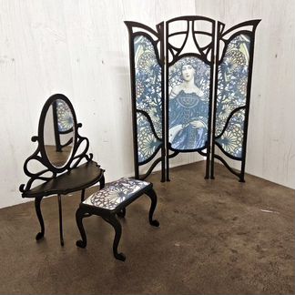 Кукольная мебель из дерева