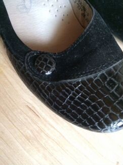 Чёрные туфли женские tempokids