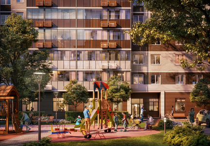 Квартира-студия, 28.1 м², 6/14 эт.