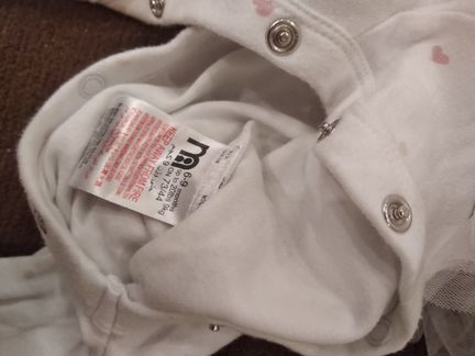 2 Боди слитное mothercare 3-6 и 6-9 мес