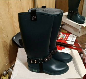 Сапоги новые miss blumarine италия