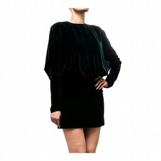 Платье бархатное saint laurent оригинал