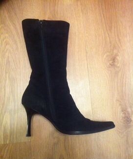 Сапоги зимние 37 (кожа/мех)