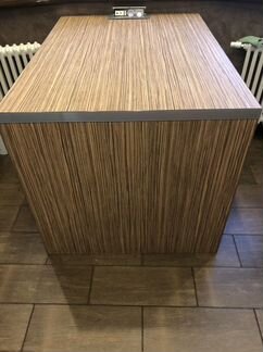 Кухонный остров 90-130-86 зебрано