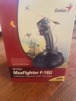 Джойстик genius maxfighter f-16u