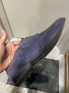 Замшевые лоферы (оксфорды) Armani