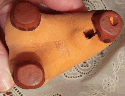 Большая игрушка-свистулька баран, СССР