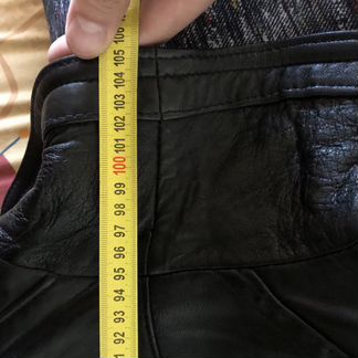 Новая Кожаная куртка - плащ пальто из Америки XL р