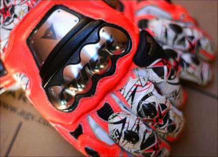 Перчатки коллекционные Dainese Nicky Hayden L