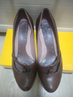 Туфли кожанные Clarks, р. 37