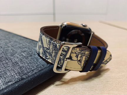 Ремень для Apple Watch (кожаный Hermes)
