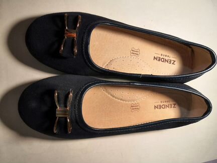 Новые балетки туфельки для школы zenden, 23см