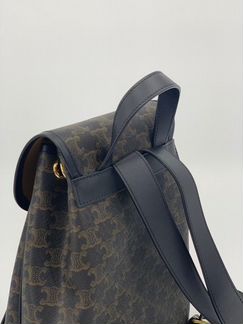 Рюкзак Celine серо синий