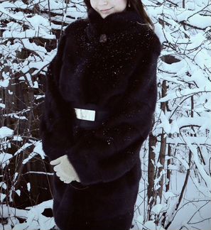 Шуба норковая