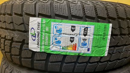 Pезина 225/60 R17 зимняя липучка Linglong новая
