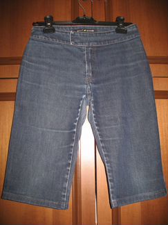 Джинсы капри темно-синие dkny Jeans