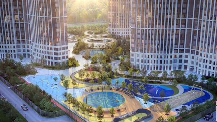 2-к квартира, 67.6 м², 23/39 эт.