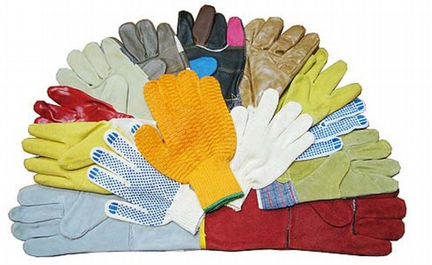 Рабочие перчатки и краги / руковицы