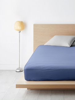 Простыня на резинке Betony Цвет: Васильковый (160х200)