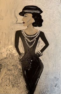 Картина новая «Шанель».Chanel.Масло