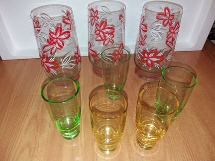 Стаканы и рюмки времен СССР