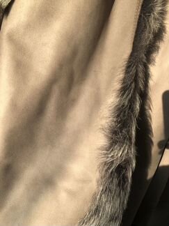 Дизайнерская натуральная дубленка