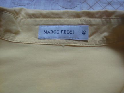 Красивая рубашка Marco Pecci Германия хлопок р. 52