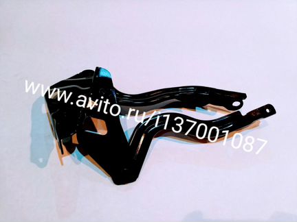 Солярис 2011- петли капота в цвет черный новые