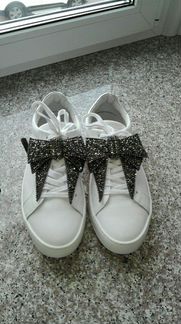 Итальянские кожанные кеды 41