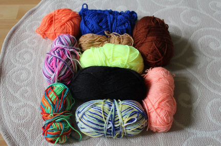Пряжа нитки для вязания