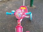 Трехколесный детский велосипед с ручкой бу