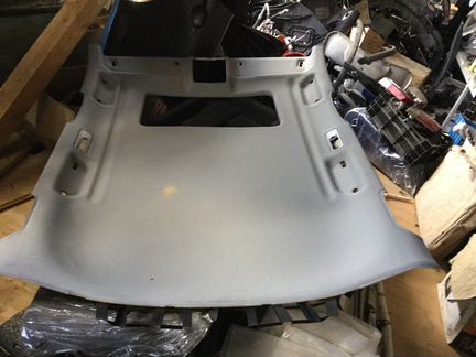 Порш Каен 2005г обивка потолка