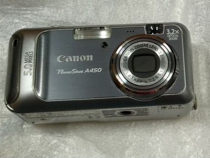 Фотоаппарат canon PowerShot A450 (неисправный)