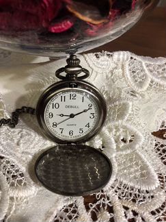 Часы карманные, оригинал debull quartz