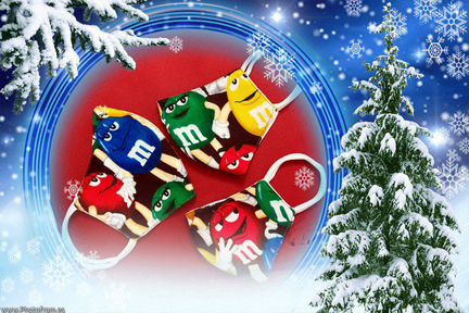 Маски многоразовые в подарок