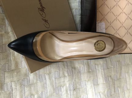 Туфли, лодочки, кожа, бренд Alla Pugachova