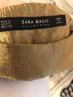 Брюки Zara. Новые.Золотые