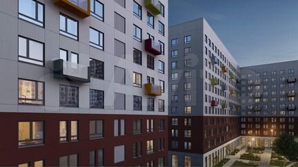 1-к квартира, 41.9 м², 7/22 эт.