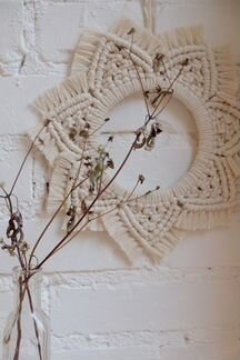 Панно Макраме Бохо