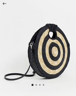 Соломенная круглая сумка South Beach