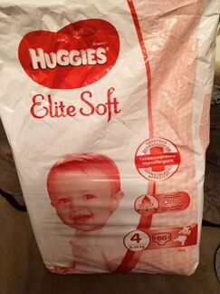 Подгузники huggies elite soft