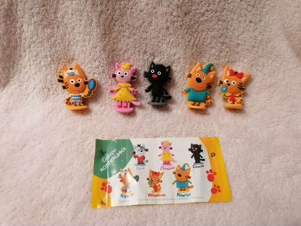 Фигурки Три кота киндер Kids Box обмен продажа