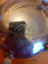 Чайник заварной мельхиоровый