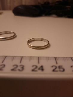 Обручальные кольца белое золото