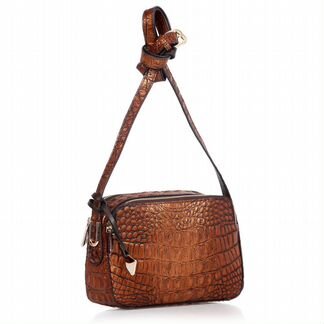 Сумка под крокодила Alessandro Beato Италия Новая