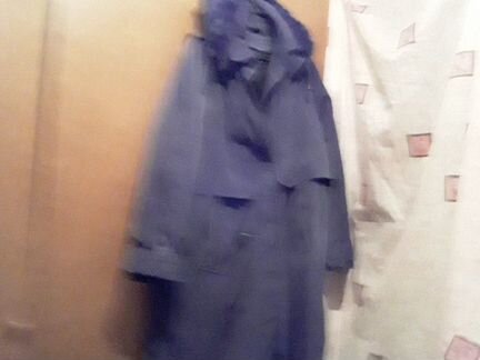 Зимнее пальто с капюшоном 5456